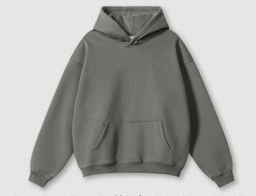 Premium Oversized Cotton Hoodie with Fleece Lining – Unisex Streetwear