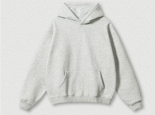 Premium Oversized Cotton Hoodie with Fleece Lining – Unisex Streetwear