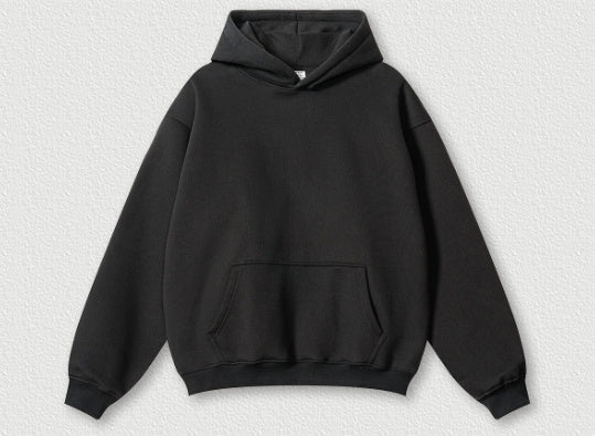 Premium Oversized Cotton Hoodie with Fleece Lining – Unisex Streetwear