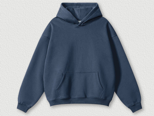 Premium Oversized Cotton Hoodie with Fleece Lining – Unisex Streetwear