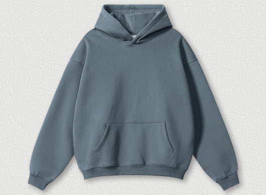 Premium Oversized Cotton Hoodie with Fleece Lining – Unisex Streetwear