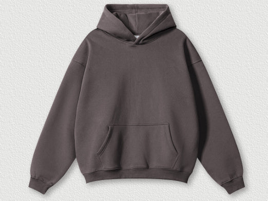 Premium Oversized Cotton Hoodie with Fleece Lining – Unisex Streetwear